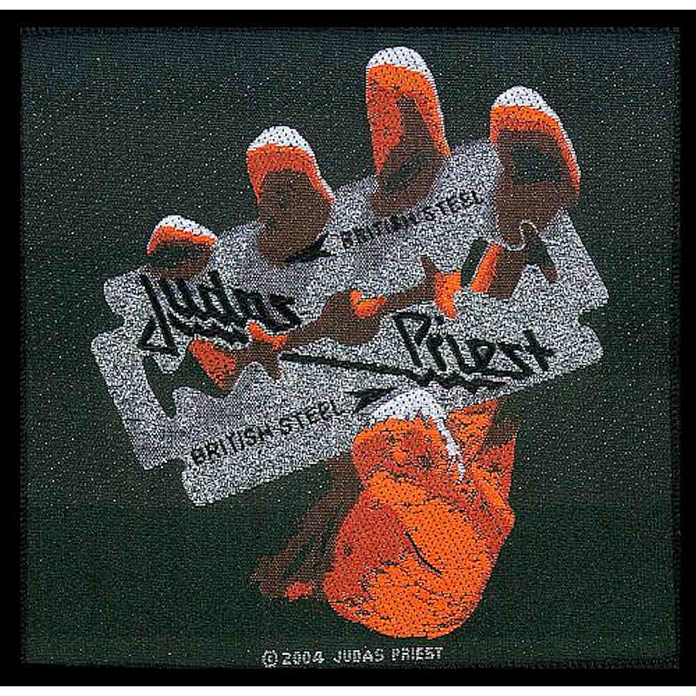 JUDAS PRIEST ジューダスプリースト - BRITISH STEEL / ワッペン - PGS
